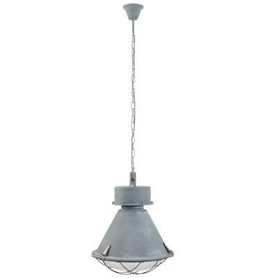 Ceja 1 - Light Grey Cone Pendant