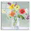 «Wild About Wildflowers» par Danhui Nai, art mural en verre acrylique, 24 po x 24 po