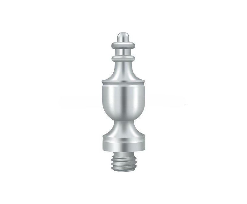 Deltana DSUT26 Urn Tip; Bright Chrome Finish, Polished Chrome