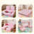 Boneless Extra Wider Seating Couch, 3-In-1 Convertible Play Couch, Convertible Folding Sofa, Modular Play Couch High-Density Foam For Playroom-584639072