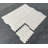 Thassos White Marble and Gold Metal Picket Wall Mosaic Tiles