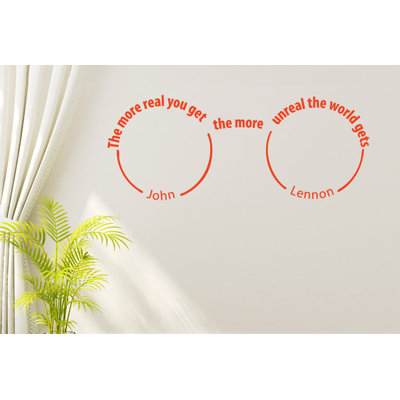 John Lennon Wall Sticker