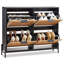 Rattan Shoe Cabinet, Narrow Shoe Storage Organizer with 4 Flip Drawers, Slim Shoe Entryway Storage Cabinet
