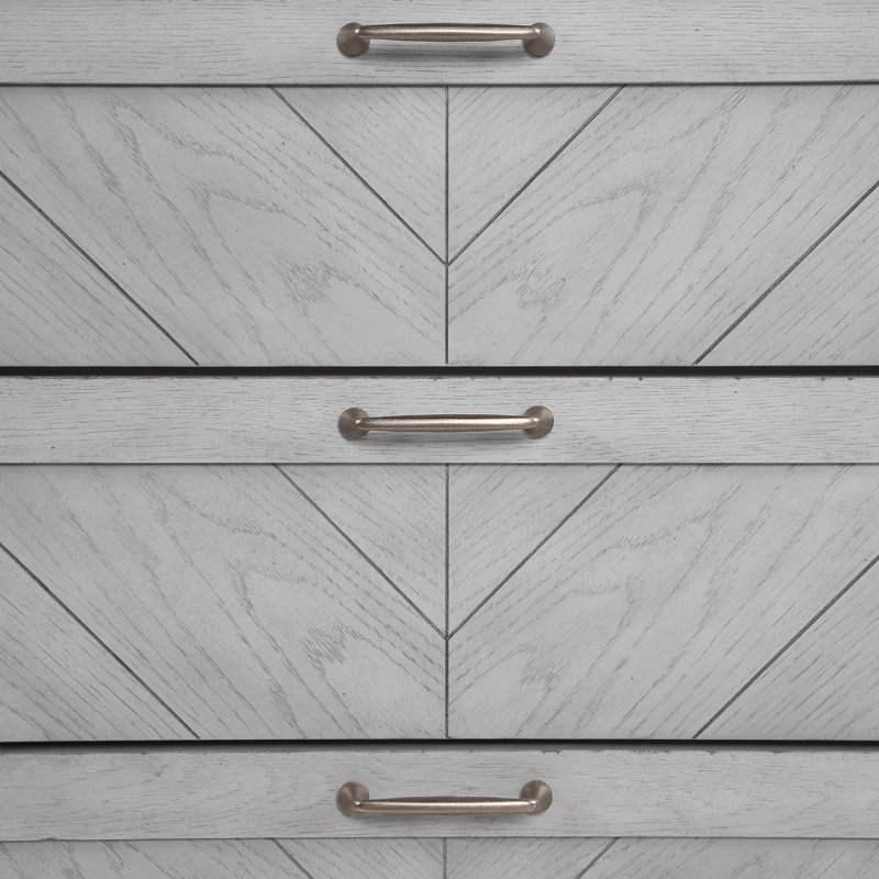 Commode 4 tiroirs Altha Wipert, Gris