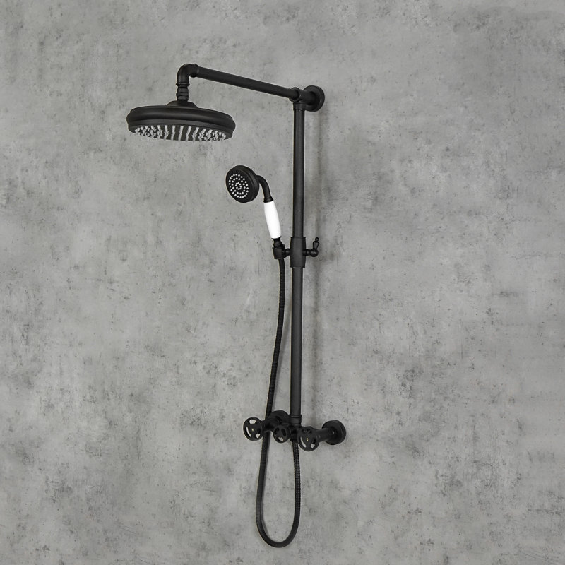Durain Mixer Shower with Dual Shower Head