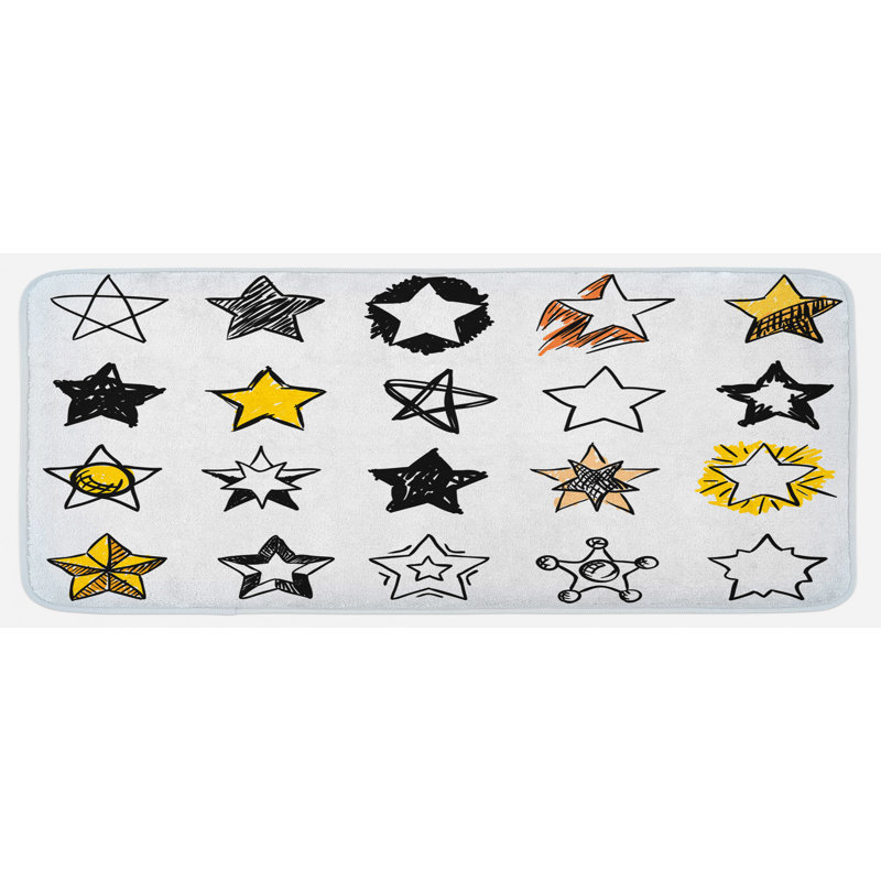 Tapis de cuisine star