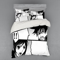3D Print Anime Comforter Bedding Set For Girls Duvet Covers Pillowcase –  CosWigShop.com