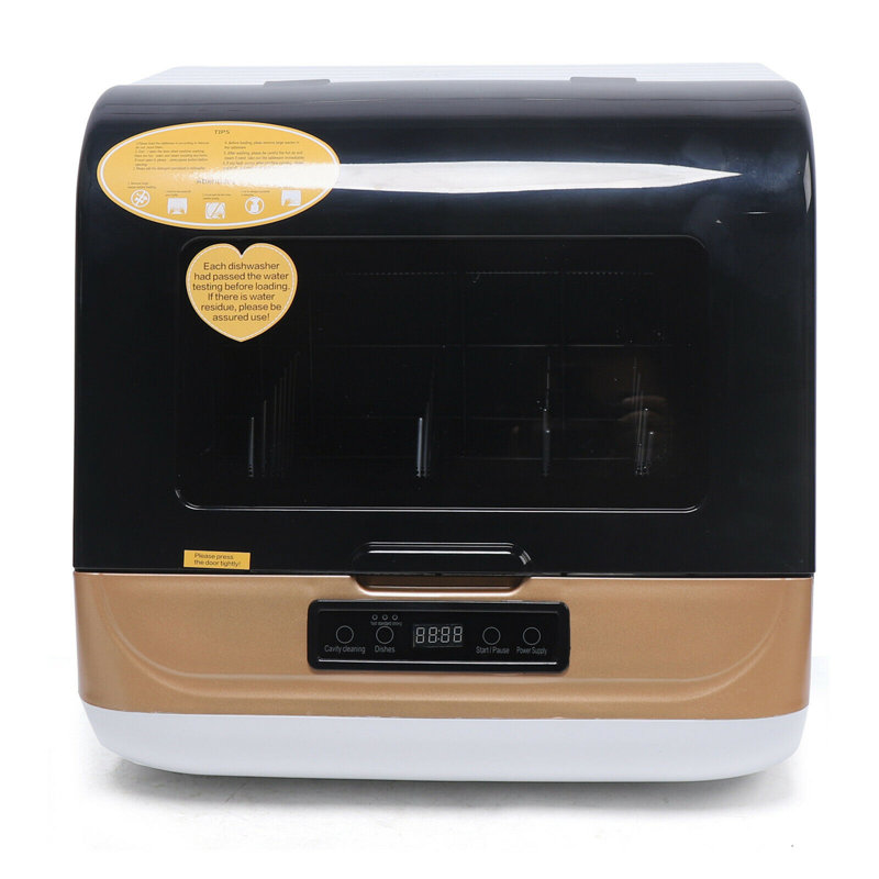 Countertop Dishwasher 7L with Stainless Steel Tub 3 Modes