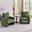 Fauteuil d'appoint surdimensionné en chenille 34,3 po-129386669
