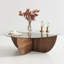 Tonna Four Leg Coffee Table-1124232942-1124232941