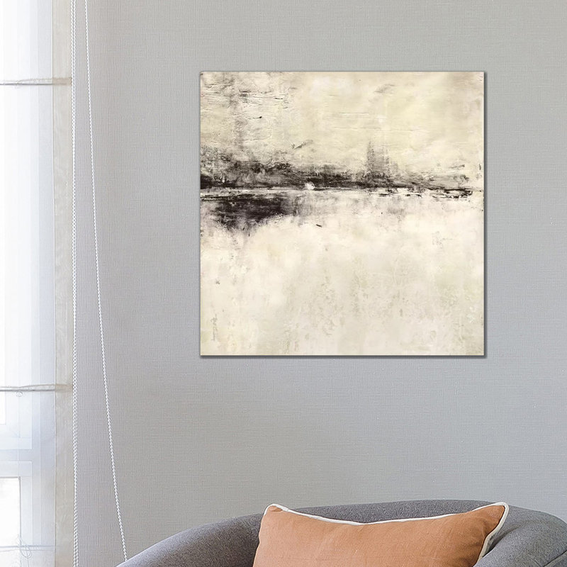 Reflection In Ebony Square by Marie Elaine Cusson - Wrapped Canvas Gallery-Wrapped Canvas Giclée
