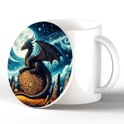 Ceramic Round 1 Piece Coaster