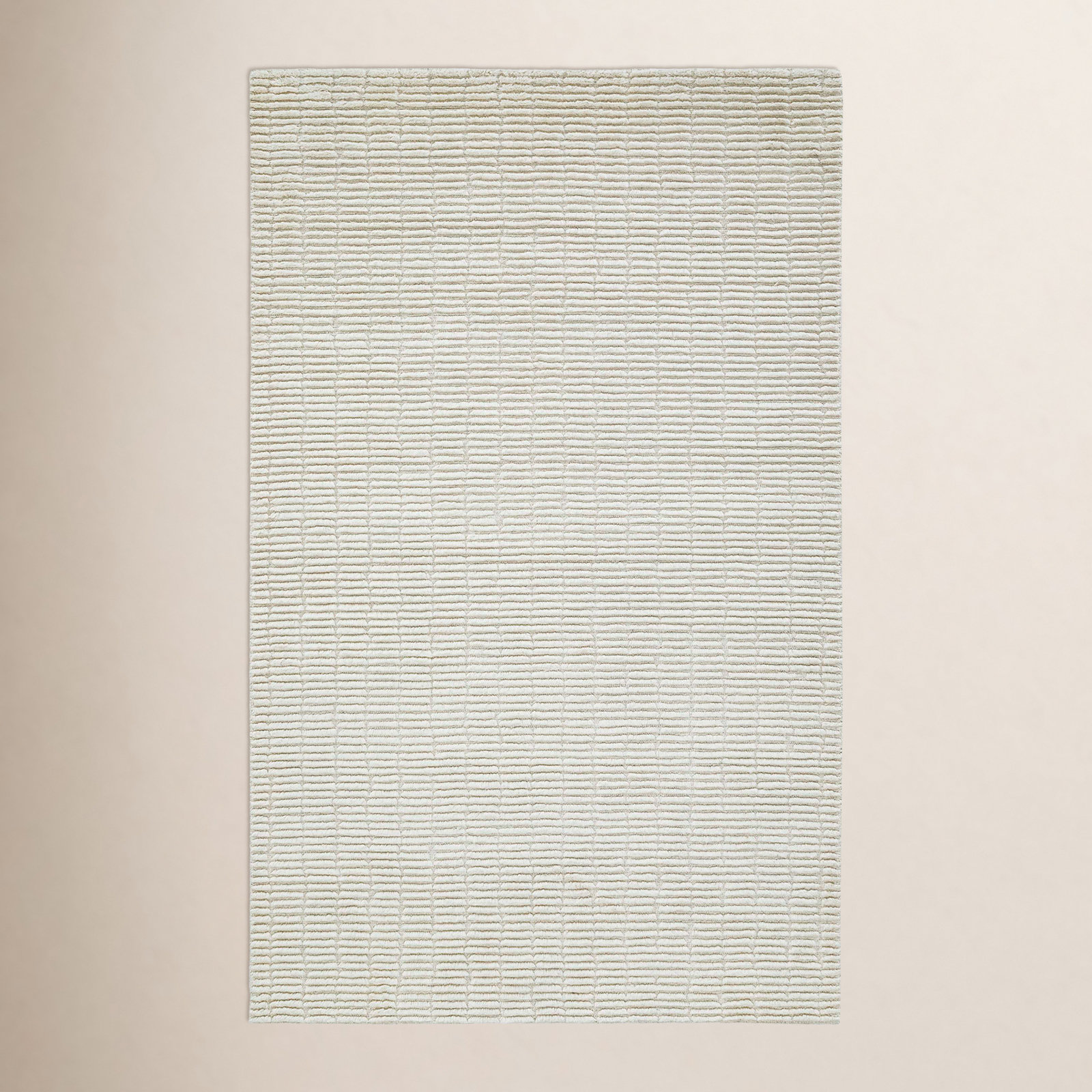 Debra Ivory Hand-Tufted Wool Rug, Rectangle 3' x 5'