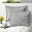 Ensemble de literie élégant gris ultra moelleux, édredon en fausse fourrure avec motif médaillon