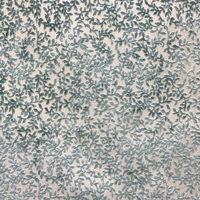 Floral Cut Velvet | Daisy Fabric_DAISY, Spa