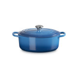 Le Creuset Enameled Cast Iron Oval Dutch Oven with Lid