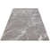 Mayrin Design High Pile Shaggy Grey/White Rug