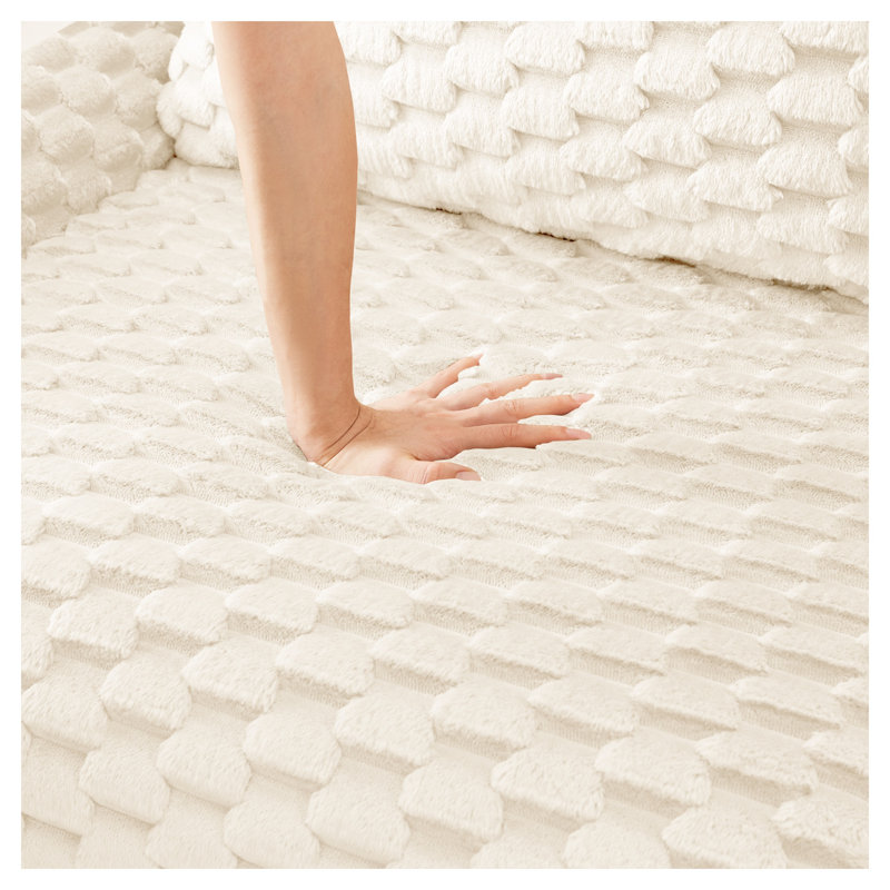 Canapé modulaire surdimensionné Modern, Tissu crème