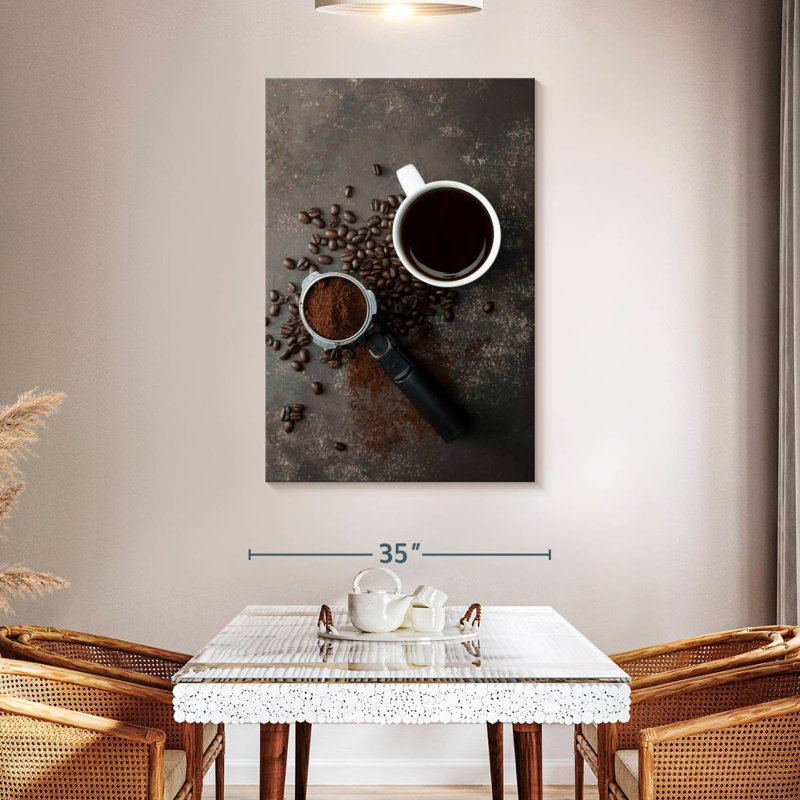 Yarlin Freshly Made Coffee, 48" H x 32" W