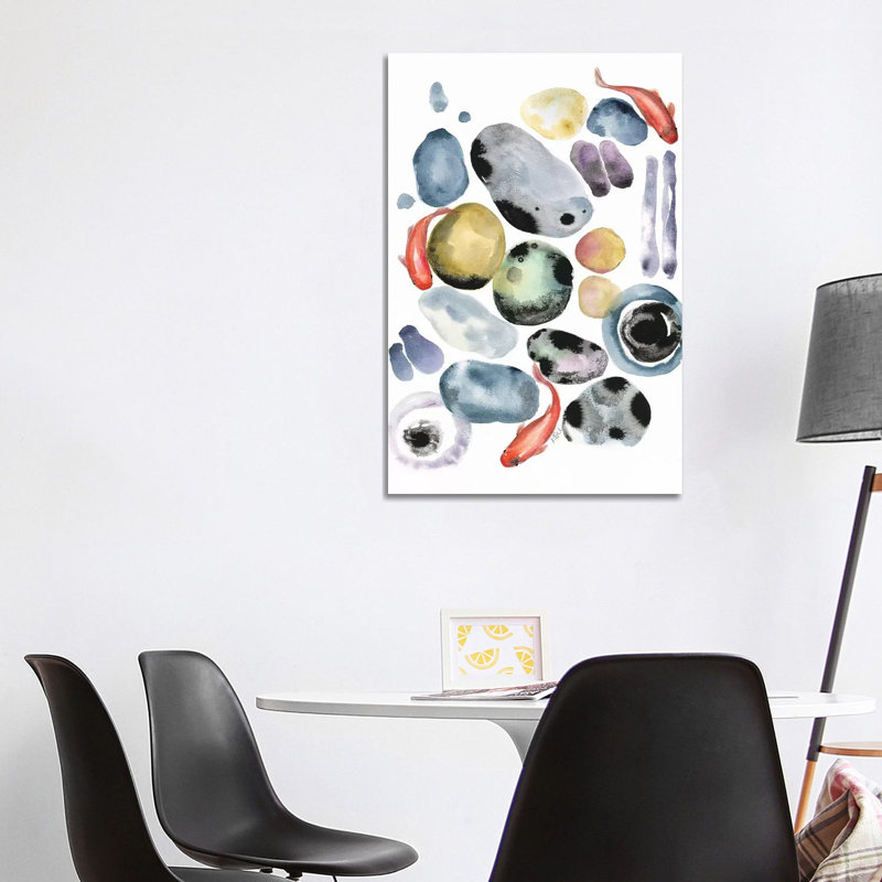Koi II by Kirsten Dill - Wrapped Canvas Gallery-Wrapped Canvas Giclée, 101.6 cm H x 66.04 cm W