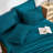 Andency Super King Comforter Set Teal - 7 Pieces Bed in a Bag Super King Bedding Comforter Sets, Tufted Lightweight Fluffy Bed Set with Comforter, Sheets, Pillowcases & Shams-124621809-124621810