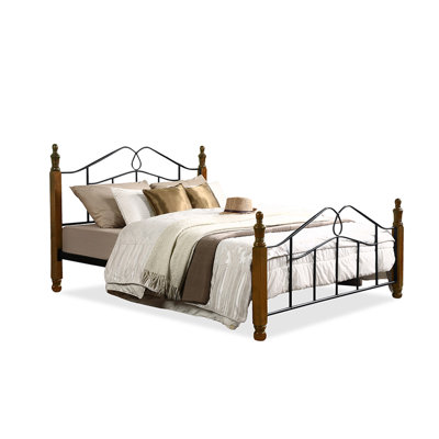 Grand lit plateforme Aryan