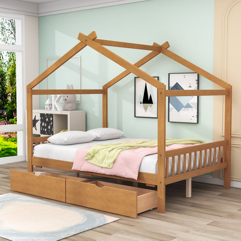 Lit plateforme Bondville par Harper Orchard, Naturel