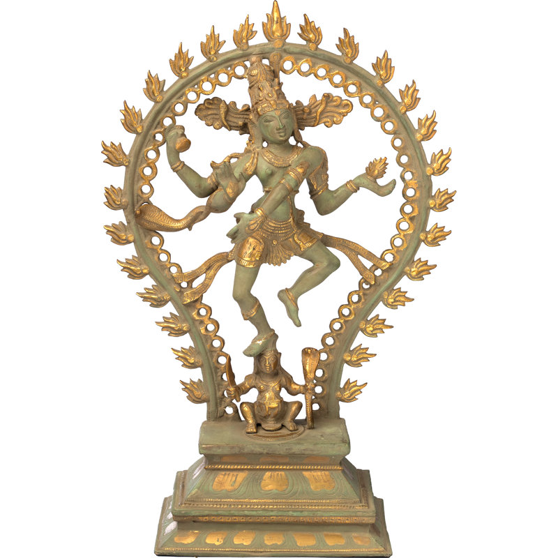 La gracieuse Nataraja au sommet d'Apasmara