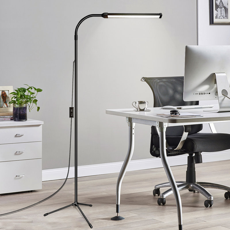 Lampe de travail sur pied 59,44 po DEL