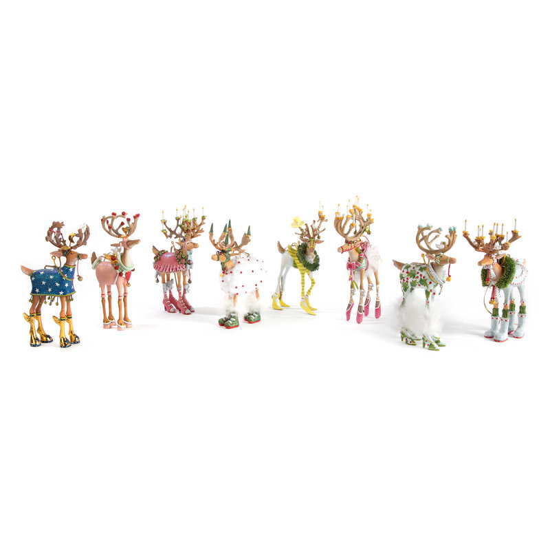 Patience Brewster Dash Away Cupid Reindeer Ornament