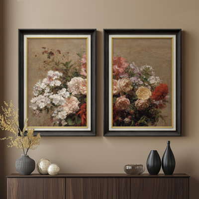 Set of 2 Premium Framed Art Artworks on Premium Canvas with 26"x36" Frame