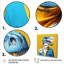 Dinosaure bleu et jaune en costume - art de mur de dinosaure-694478608-694478618