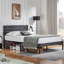 Ensemble de chambre avec lit plateforme 3 pièces Kempst-82690377