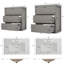 Ensemble de meuble-lavabo double-1635804762