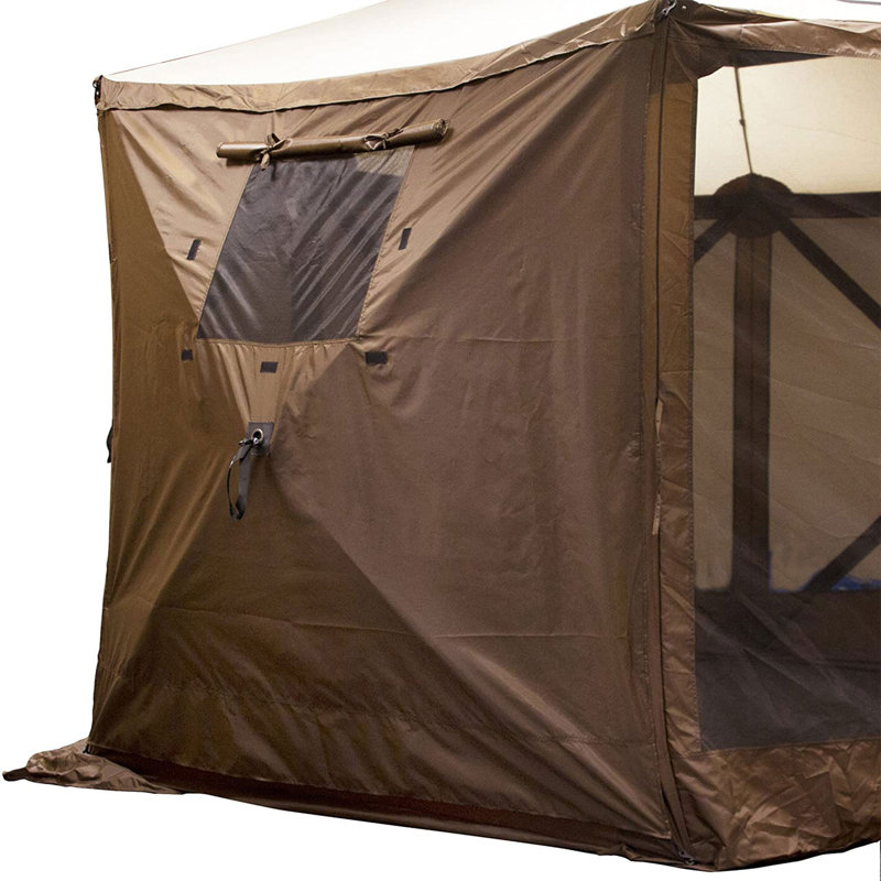 Clam Quick-Set Screen Hub Tent Wind & Sun Panels, Accessory Only, Brown