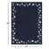 Lorccan Navy/White Area Rug