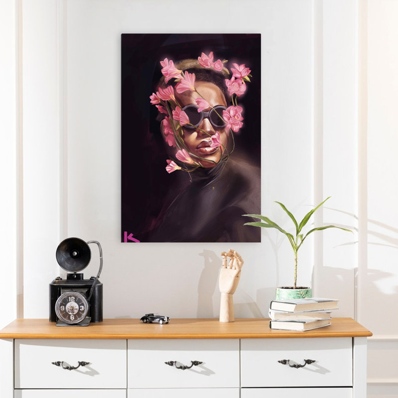 Art floral - Figuratif, H 24 po x l 16 po