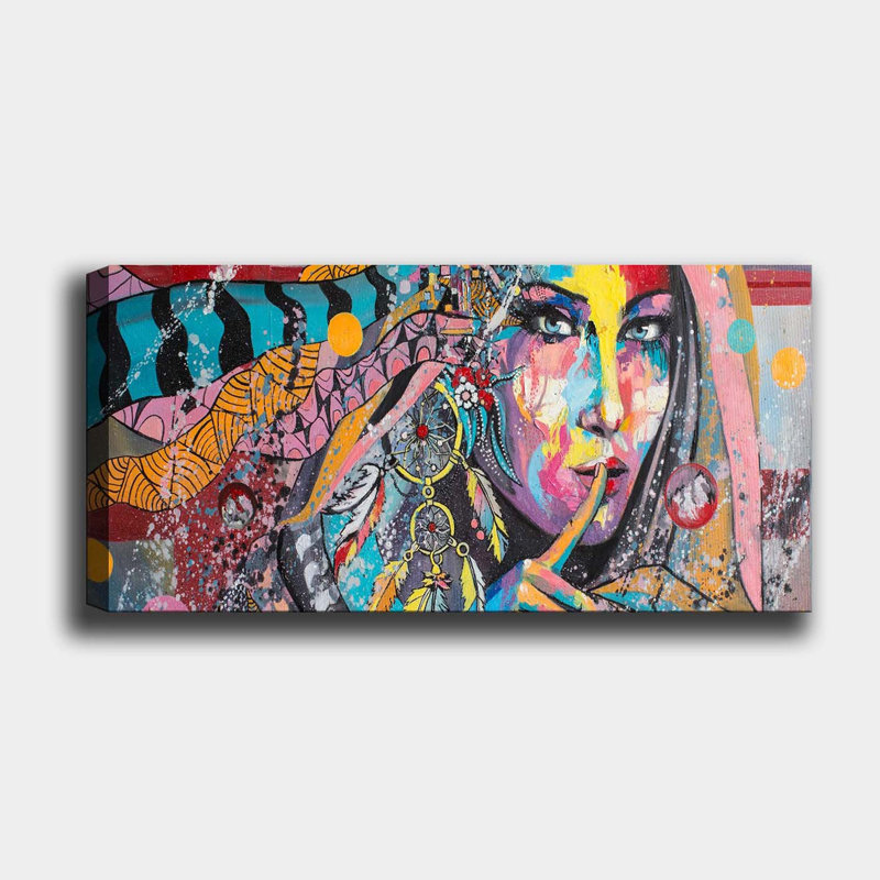 Peinture sur toile tendue