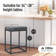 Romigh Upholstered Counter Stool with Metal Frame (Set of 3)