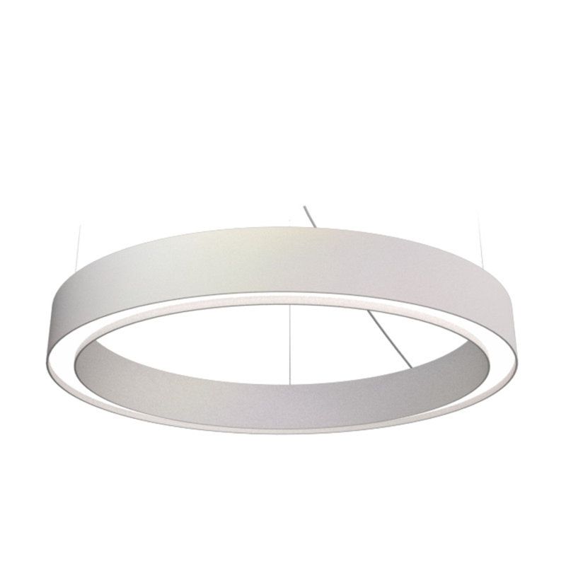 Cilíndrico 1 - Light LED Chandelier, Imbuia, 4.68" H x 35.1" W x 35.1" D