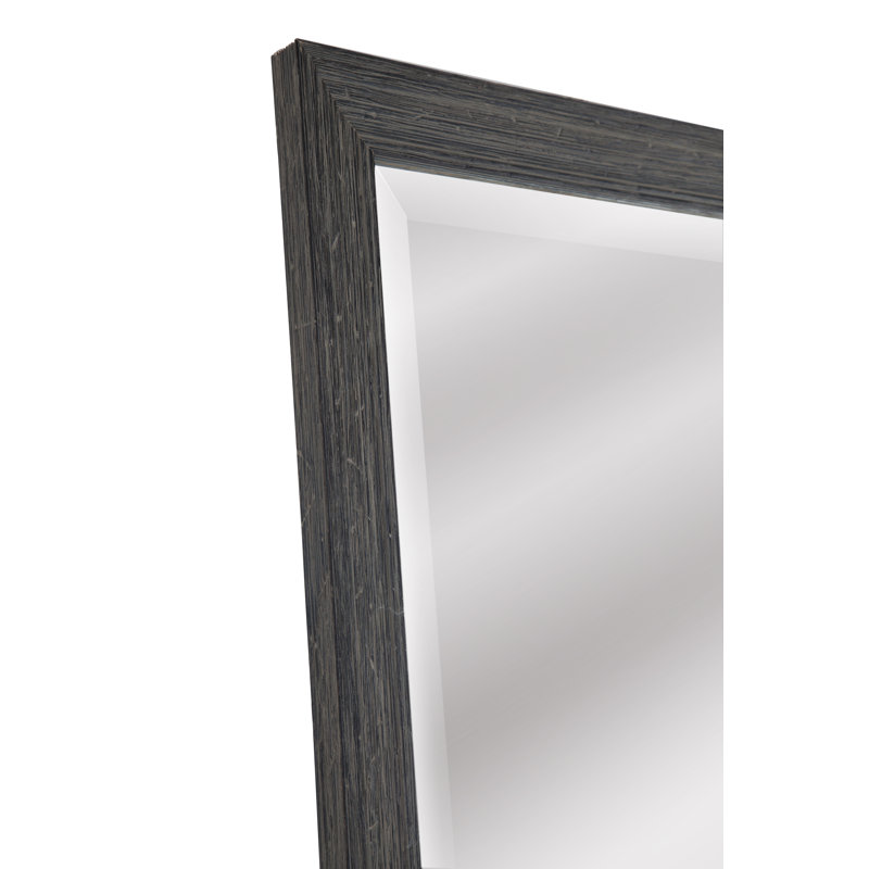 Solid Wood Rectangle Floor Mirror