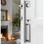 Lever Handleset with Single Cylinder Deadbolt and Door and Rosette