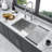 23 Inch Undermount Sink - Single Bowl Stainless Steel Kitchen Sink 16 Gauge 9 Inch Deep Kitchen Sink Basin
