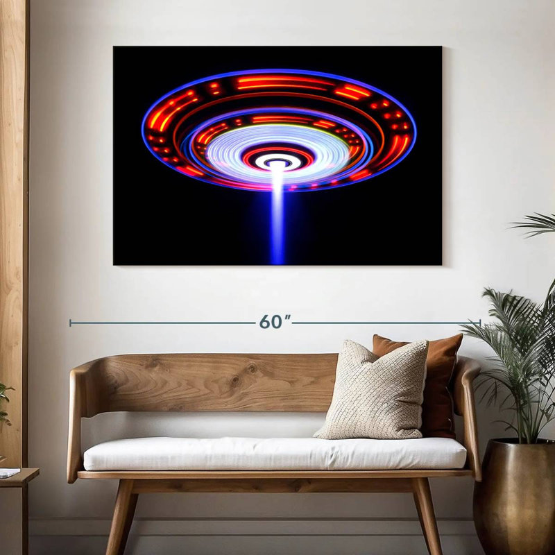 Kelan UFO Lights, 32" H x 48" W
