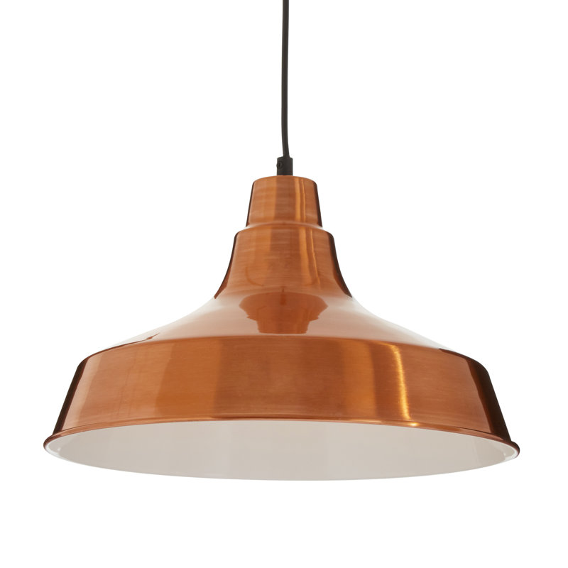 Reese 1 - Light Copper Dome Pendant