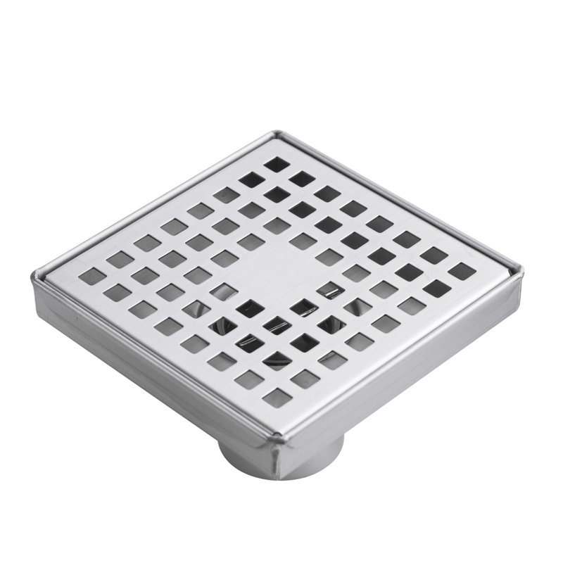 Stainless Steel Square Linear Floor Shower Drain