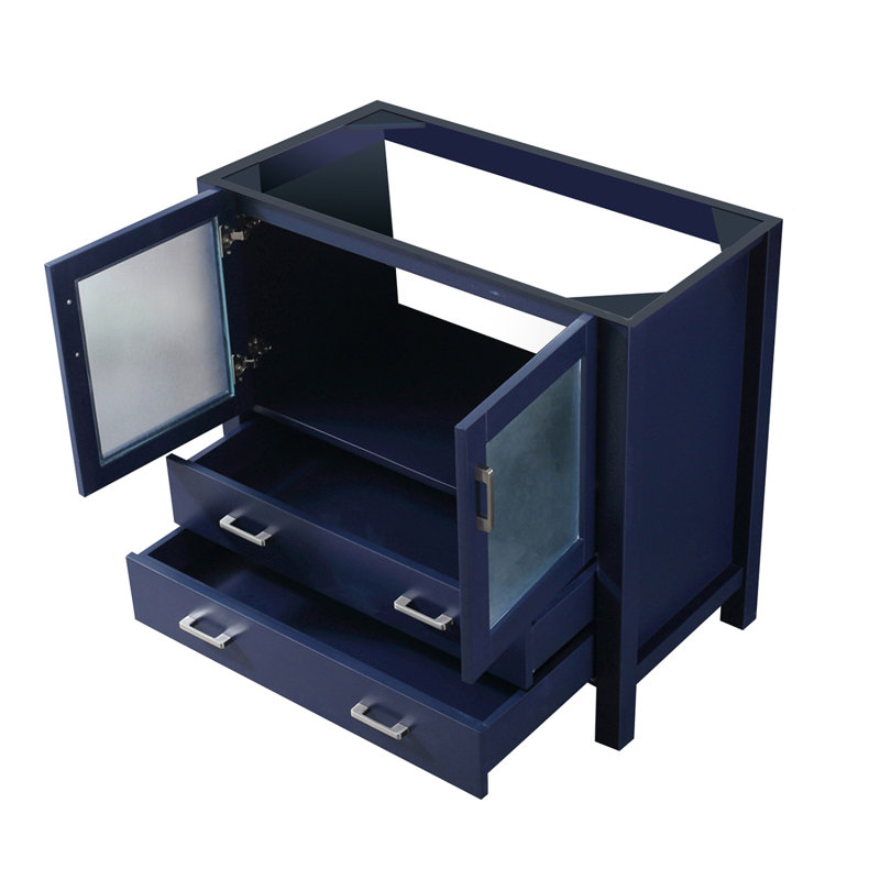 Meuble-lavabo bleu marine 36 po X P 18,25 po D