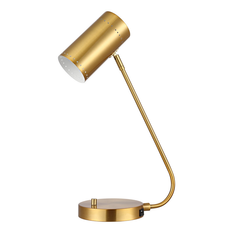 Larner Metal USB Desk Lamp