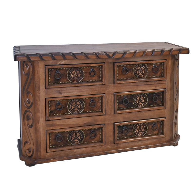 Commode 6 tiroirs Lone Star Heritage