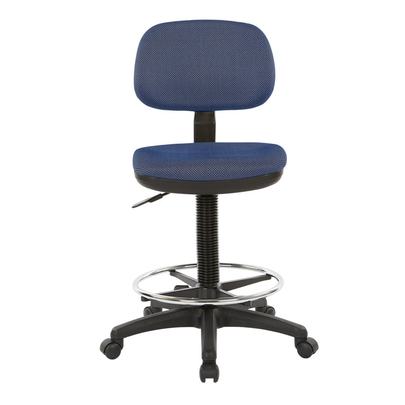 Work Smart Drafting Chair, Diamond - Blue Galaxy